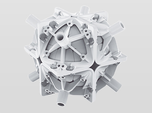 Cyclone Boys SA Electroplated Magnetic 2x2x2 Magic Cube